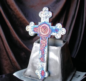 Large Raku Cross