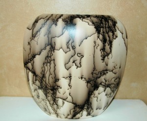 Horse Hair Pillow Vase