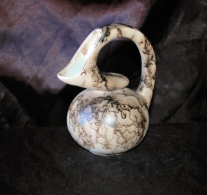 Small Funky Horse Hair Pitcher