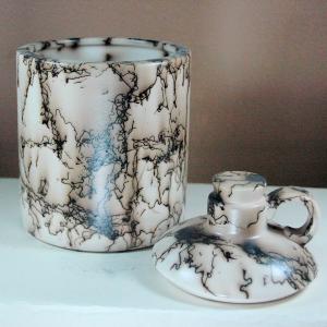 Small Horse Hair Jug Jar