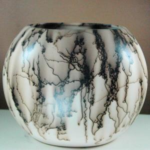 Wide Horse Hair Pillow Vase