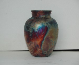 Small Classic Raku Vase