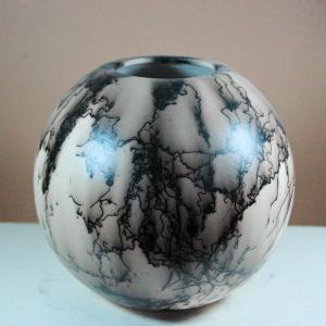 Small Horse Hair Ball Vase